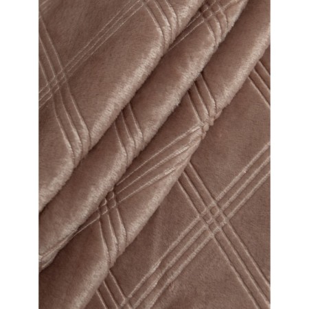 Texrepublic blanket, size 200x220 cm, brown color-6