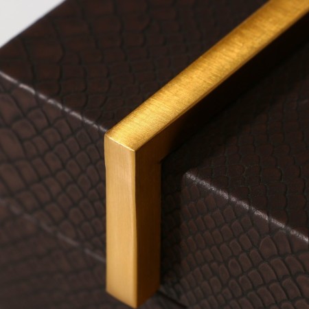 Leather jewelry box, 23 x 16 x 7 cm-7