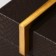 Leather jewelry box, 23 x 16 x 7 cm