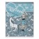 Notebook of 48 sheets in the “Girl and Unicorn” cage, covered cardboard, matte lamination Soft Touch, mix