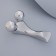 Massage, universal "3D", 2 videos, 16 × 9.5 × 6 cm, cardboard box, silver color