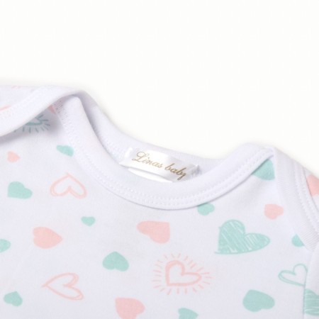 Body with a long sleeve, gray color, height 62 (1-3 months)-1