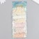 Round beads 6/0 "cloud" pearl 6 colors x 20 g 20x8 cm