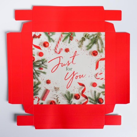 Folding box for the Just for You, 30 x 30 cm, New Year-3