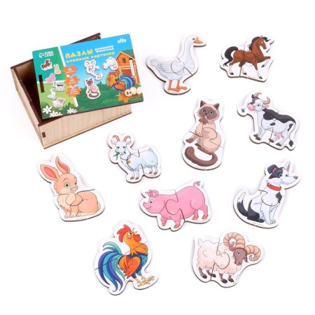Puzzles "Favorite pictures", pets-1