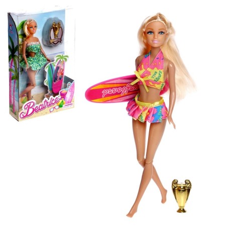 Model-model "Ksenia on vacation" is a hinge, with accessories, mix-1