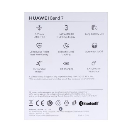 Fitness bracelet Huawei Band 7, 1.47 ", pulsometer, oxygen level, notifications, green-5