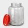 Glass jar with a hole for a water plant, 12 liters