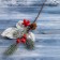 Decor "Winter Magic" Leaves of the needles star lump 28 cm