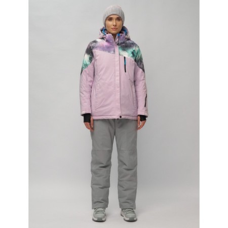 Ski suit, size 52, purple color