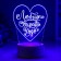 Lamp "Heart" LED RGB from the network 9.5x12x18 cm Risalux