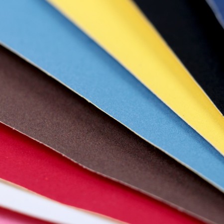 Colored paper, self-adhesive velvet 10 sheets, 10 colors "Kalyaka-Malyak", 175 x 250 mm-5