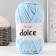 Yarn "Dolce" 100% micropoliester 120m/100g (749 blue)