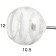 Ophelia chandelier 5he27 40W Belo-chromium 60x60x27 cm Bayerlux
