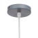 Lamp Bayerlux 2034844/1 E27 40W gray 19.5x19.5x28 cm