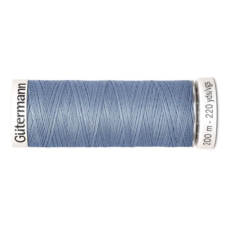 SEW-HALL thread for all materials, 200 m, 748277 (064 Gray denim)