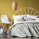 Jerry set: a cover 230 x 250 cm, pillowcase 45 x 45 cm - 2 pcs, the color is gray - beige