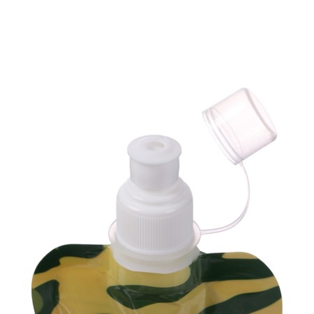 Water flask, 400 ml, "camouflage", 26 x 12 cm, mix-2