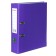 A4, 75 mm, Lamark, PVC, double-sided coverage, metal edging, pocket for a spine, assembled, purple/pistachio