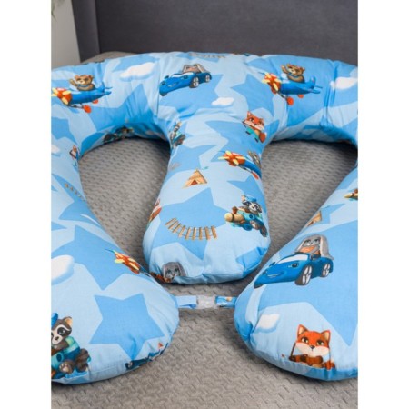 Pillow for twins "Adventure", Hollofiber-3