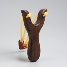 Wooden slingshot 