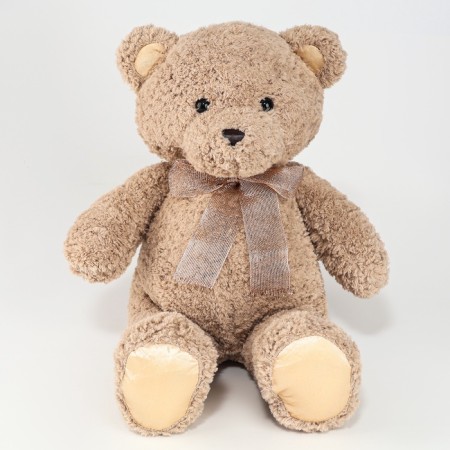 Soft toy "Bear", with a bow, 50 cm, brown color