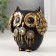 Souvenir Polystone "Owl with Dream Capers" Set 3 pcs 5.5x8.5x10 cm