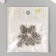 Decor Metal for creativity "Owl on a branch" (A11025) 2.2x1.4 cm