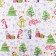 Glossy packaging paper "Friendly round dance!", 70 x 100 cm, 1 sheet,