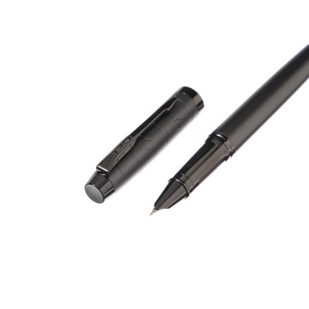 Gift feature, in the leatherette case, the body is dark gray-3