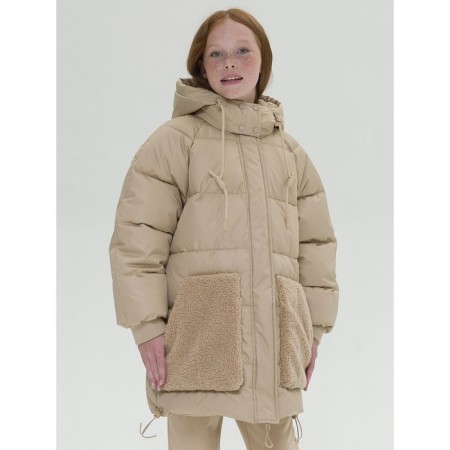 Jacket for girls, height 158 ​​cm, sandy color