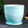 Flower pot "Magnolia" Blue, 4.7 liters