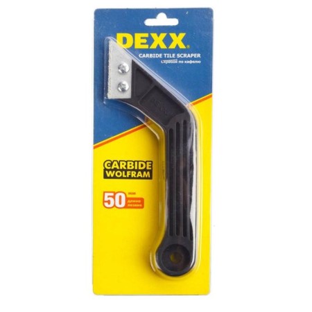 DEXX 33413 tile scrap, with carbide spraying, 1 blade-1