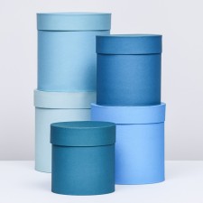Set of round boxes 5 in 1, 