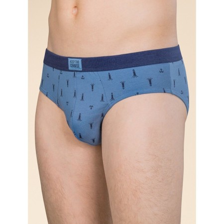 Men's panties, size m, jeans, gray, 2 pcs-1