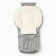 Baby envelope on fur, gray color, height 56-62 cm