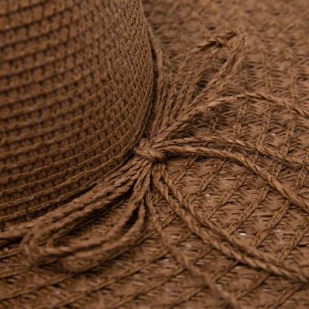 Women's hat minku brown color, rr 58-5
