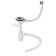 Siphon for washing ORIO E-4011, 3 1/2 "x40 mm, with aircraft, with overflow, with corrugated 40x40 mm
