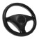 Braid to the steering wheel Torso, under carbon, size 38 cm, black