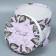 A set of hats 5 in 1, gift packaging, Flower Garden, 13 x 14 - 19.5 x 22 cm