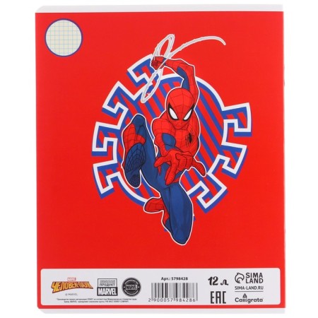 A set of first grader in the folder, spider-man, 40 items-19