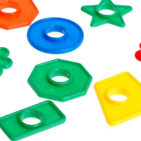 The training set "Smart Pyramid", links, tasks, basis, according to the Montessori methodology-3