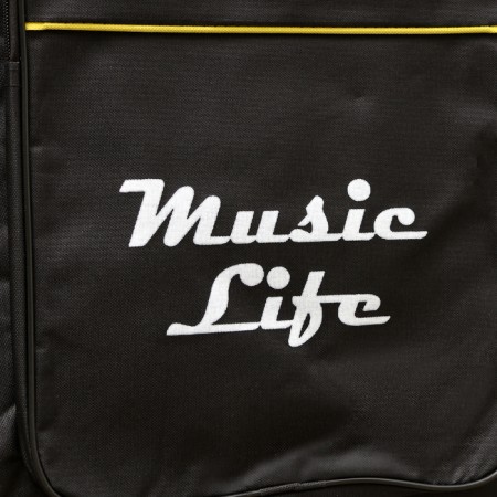 Guitar cover, black, 105 x 41 cm, insulated-3