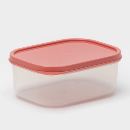 Container shade 500 ml, coral color