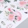 Interior color sticker "Flamingo in colors" 48x62 cm