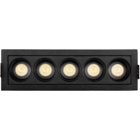 Introduced lamp, artin, rectangular 148x45x555mm LED 10W 800LM 4200K Al Black 599-3