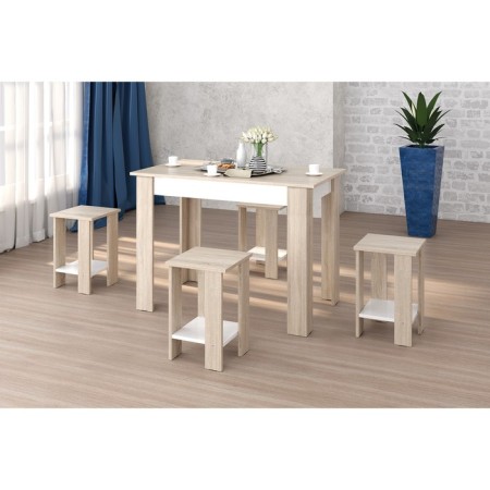 Star Light Eco, 300x300x450, Dub Sonoma/White glossy-3