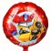 Airy ball "Optimus Prime and Bumblebee", 18 inches, foil, transformers