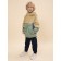 Windbreaker for boys, height 146 cm, sandy color