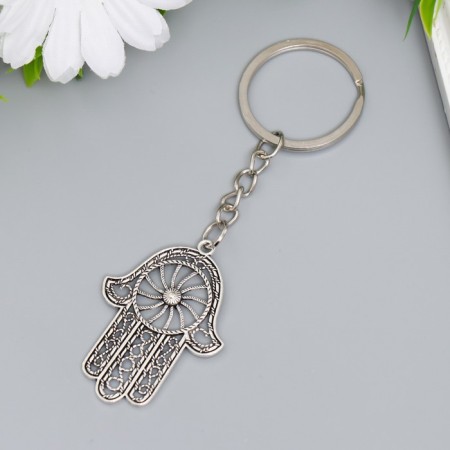 Trick Metal "Hand in Patterns" silver 3x4.5 cm-1